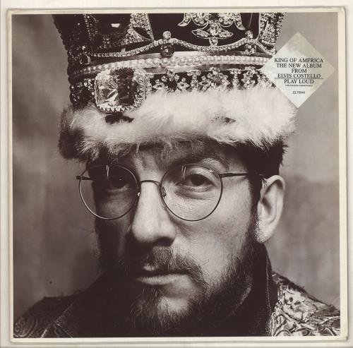 Elvis Costello King Of America - Double Stickered Sleeve vinyl LP album (LP record) German COSLPKI734927