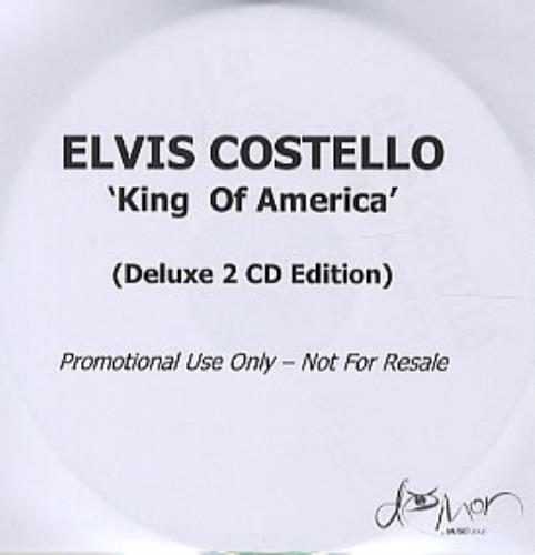Elvis Costello King Of America CD-R acetate UK COSCRKI322147