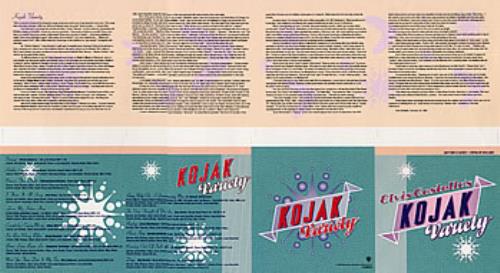 Elvis Costello Kojak Variety artwork US COSARKO200748
