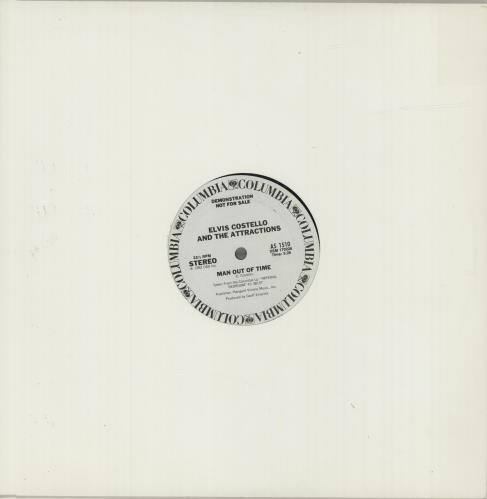 Elvis Costello Man Out Of Time 12" vinyl single (12 inch record / Maxi-single) US COS12MA100137