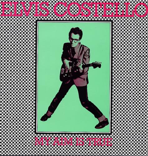 Elvis Costello My Aim Is True vinyl LP album (LP record) UK COSLPMY333190