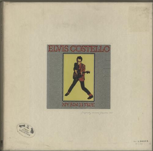 Elvis Costello My Aim Is True vinyl LP album (LP record) UK COSLPMY686459
