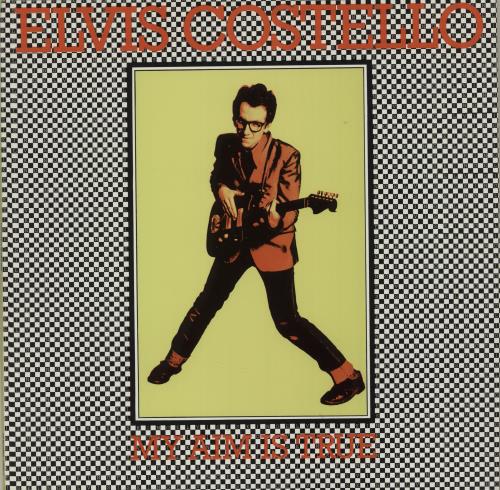 Elvis Costello My Aim Is True vinyl LP album (LP record) UK COSLPMY686459