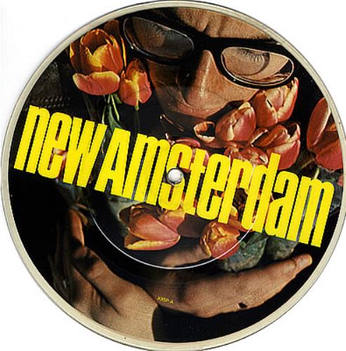 Elvis Costello New Amsterdam 7" vinyl picture disc (7 inch picture disc single) UK COS7PNE42594