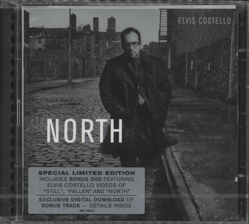 Elvis Costello North - Sealed 2-disc CD/DVD set UK COS2DNO257397