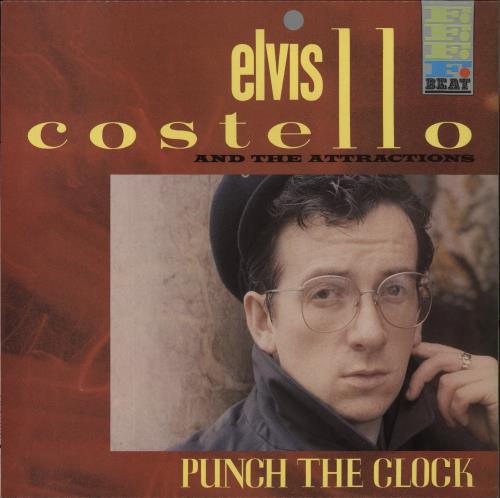 Elvis Costello Punch The Clock vinyl LP album (LP record) UK COSLPPU840174