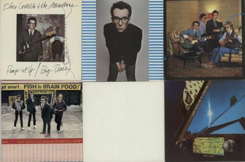 Elvis Costello Quantity of Eleven 7" Singles 7" vinyl single (7 inch record / 45) UK COS07QU646524