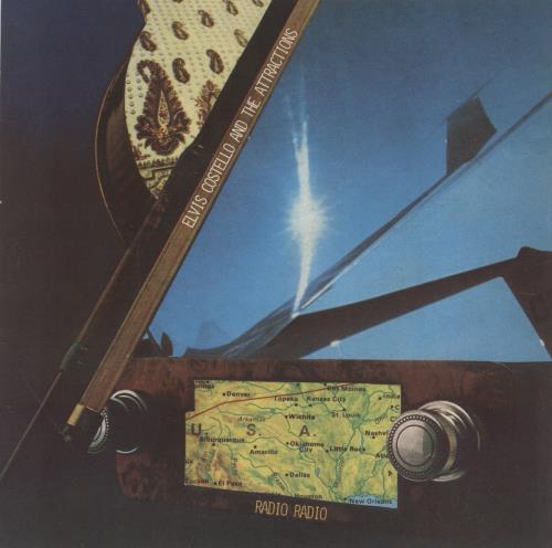 Elvis Costello Radio Radio 7" vinyl single (7 inch record / 45) UK COS07RA42538