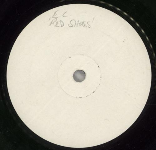 Elvis Costello Red Shoes - Test Pressing 7" vinyl single (7 inch record / 45) UK COS07RE871389
