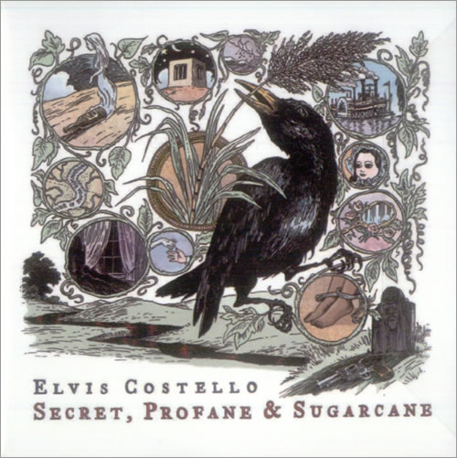 Elvis Costello Secret, Profane & Sugarcane CD-R acetate UK COSCRSE539965