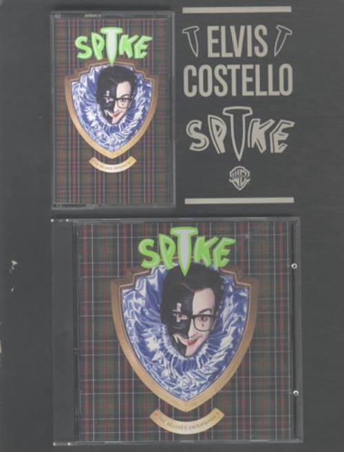 Elvis Costello Spike display UK COSDISP470062
