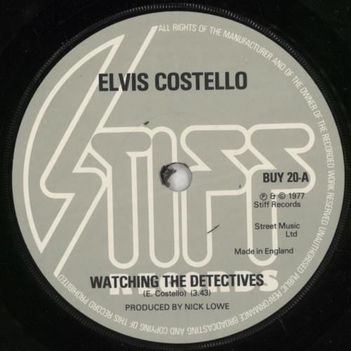 Elvis Costello Stiff Singles Four Pack - Archive 7" vinyl single (7 inch record / 45) UK COS07ST870053