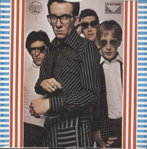 Elvis Costello Stiff Singles Four Pack - Archive 7" vinyl single (7 inch record / 45) UK COS07ST870053