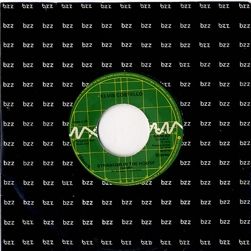 Elvis Costello Stranger In The House - Wide 7" vinyl single (7 inch record / 45) UK COS07ST610504