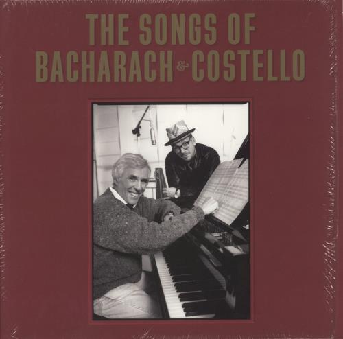 Elvis Costello The Songs Of Bacharach & Costello: Remastered + Lithograph + Opened Shrink 2-LP vinyl record set (Double LP Album) US COS2LTH873852