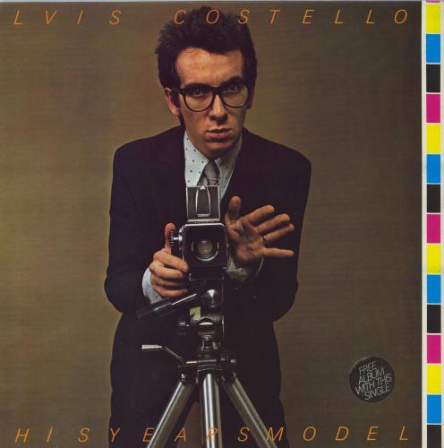 Elvis Costello This Years Model - 1st + 7" + stickered p/s vinyl LP album (LP record) UK COSLPTH796670
