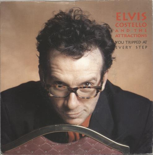 Elvis Costello You Tripped At Every Step 7" vinyl single (7 inch record / 45) UK COS07YO159163