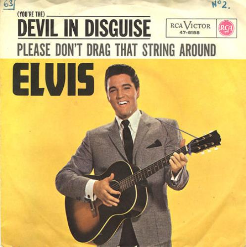 Elvis Presley (You're The) Devil In Disguise 7" vinyl single (7 inch record / 45) German ELV07YO405699