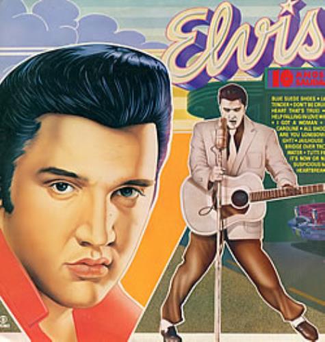 Elvis Presley 10 Anos De Saudades vinyl LP album (LP record) Brazilian ELVLPAN239142