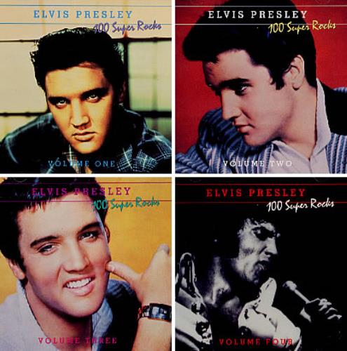 Elvis Presley 100 Super Rocks box set Australian ELVBXSU223083
