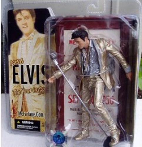 Elvis Presley 1956 - The Year In Gold Toy UK ELVTYTH332705