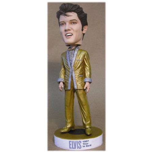 Elvis Presley 1957 Year In Gold Toy UK ELVTYYE425963