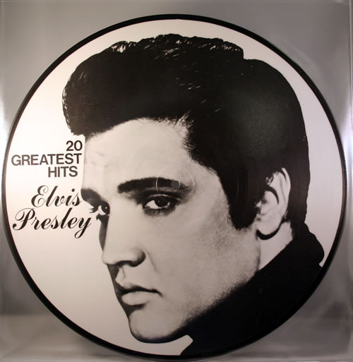 Elvis Presley 20 Greatest Hits - 1st picture disc LP (vinyl picture disc album) German ELVPDGR563786