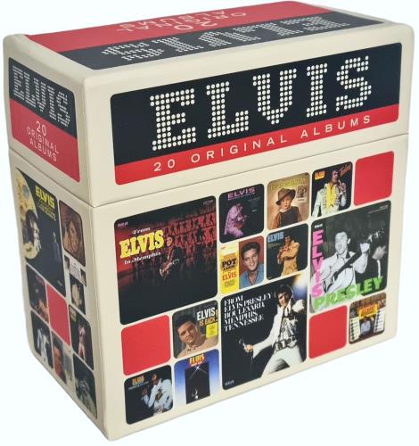 Elvis Presley 20 Original Albums CD Album Box Set UK ELVDXOR744429