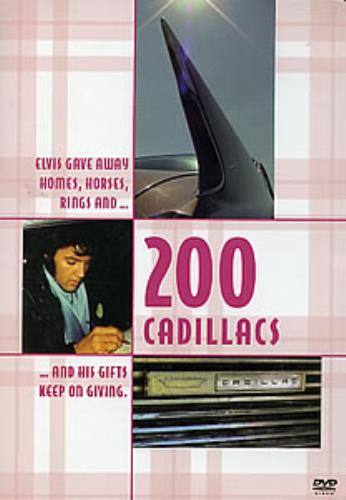 Elvis Presley 200 Cadillacs DVD US ELVDDCA313919