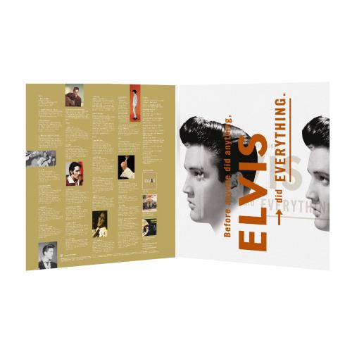 Elvis Presley 2nd To None - Gold Vinyl 180 Gram - Numbered Edition - Linen Laminate Cover 2-LP vinyl record set (Double LP Album) UK ELV2LND879504