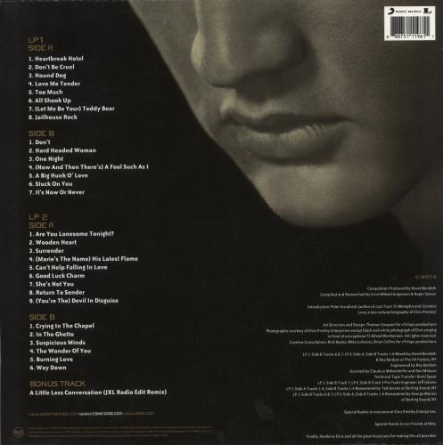 Elvis Presley 30 #1 Hits - 180gm - EX 2-LP vinyl record set (Double LP Album) UK ELV2LHI869214