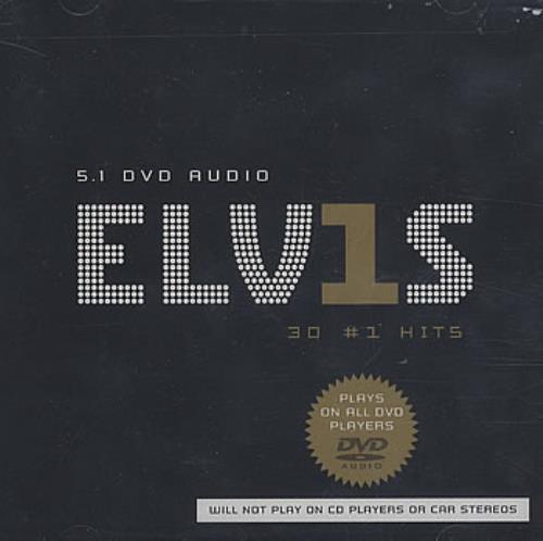Elvis Presley 30 #1 Hits DVD-Audio disc US ELVADHI384573