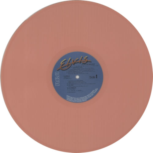 Elvis Presley 40 Greatest - Pink Vinyl + Insert 2-LP vinyl record set (Double LP Album) UK ELV2LGR615501
