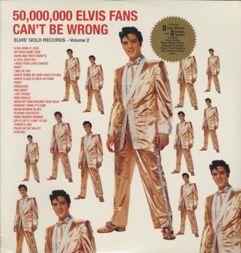 Elvis Presley 50,000,000 Elvis Fans Can't Be Wrong - Sealed vinyl LP album (LP record) US ELVLPEL395400