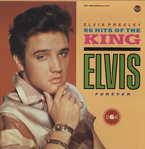 Elvis Presley 96 Hits Of The King Vinyl Box Set German ELVVXHI36740