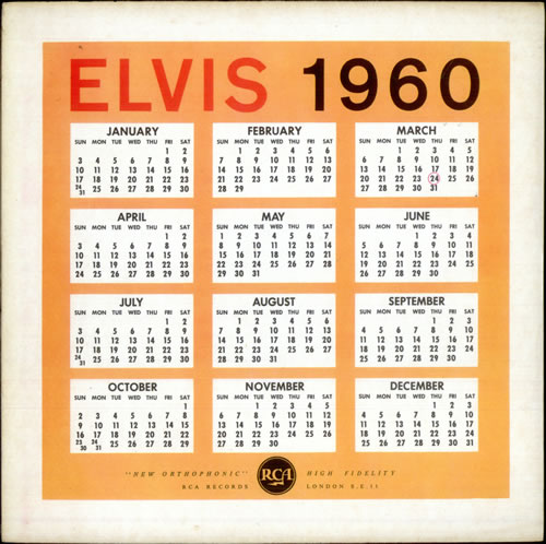 Elvis Presley A Date With Elvis - 3rd - Fully Laminated vinyl LP album (LP record) UK ELVLPAD518016