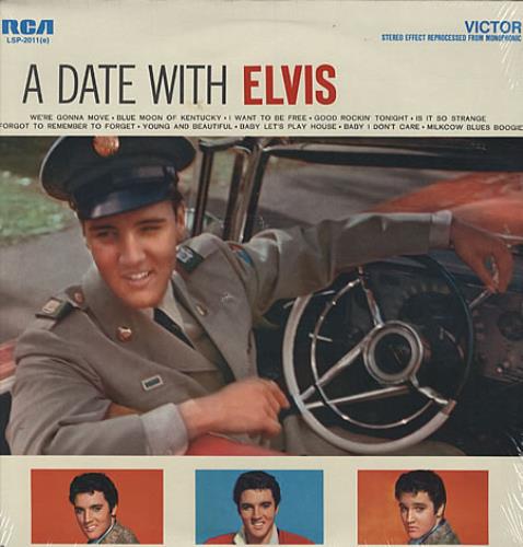 Elvis Presley A Date With Elvis - Sealed vinyl LP album (LP record) US ELVLPAD333665