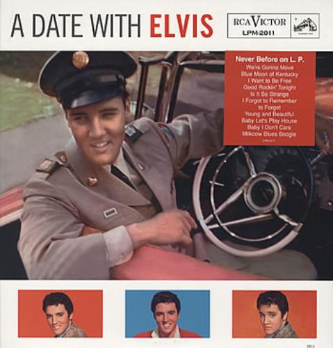 Elvis Presley A Date With Elvis vinyl LP album (LP record) German ELVLPAD308507