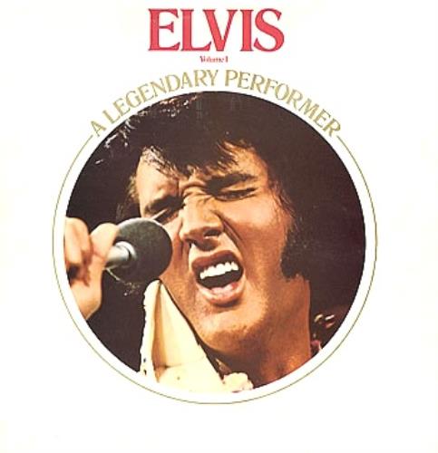 Elvis Presley A Legendary Performer Volume 1 vinyl LP album (LP record) UK ELVLPAL121408
