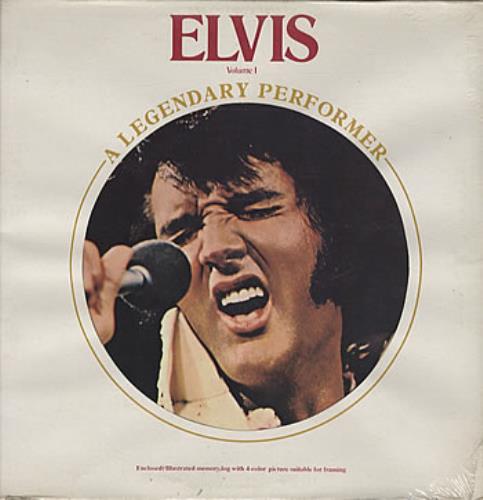Elvis Presley A Legendary Performer Volume 1 vinyl LP album (LP record) Korean ELVLPAL314830