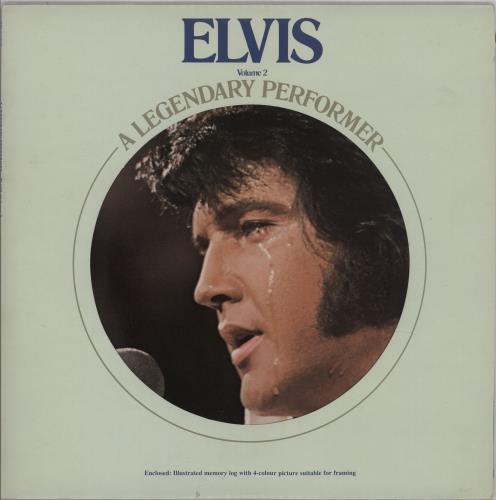 Elvis Presley A Legendary Performer Volume 2 - EX vinyl LP album (LP record) UK ELVLPAL757299