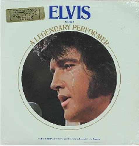 Elvis Presley A Legendary Performer Volume 2 - Gold vinyl LP album (LP record) US ELVLPAL190740