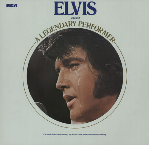 Elvis Presley A Legendary Performer Volume 2 vinyl LP album (LP record) German ELVLPAL571449