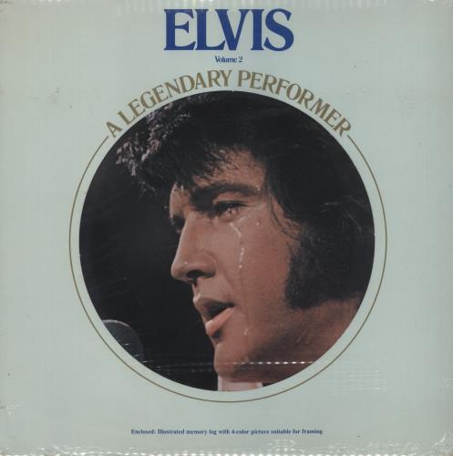 Elvis Presley A Legendary Performer Volume 2 vinyl LP album (LP record) US ELVLPAL877981