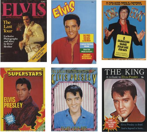 Elvis Presley A Quantity Of Poster/Magazines magazine UK ELVMAAQ426428
