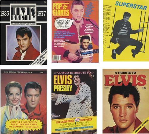 Elvis Presley A Quantity Of Poster/Magazines magazine UK ELVMAAQ426428