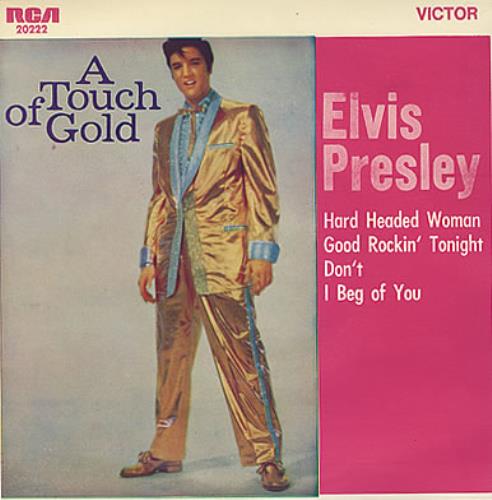 Elvis Presley A Touch Of Gold 7" vinyl single (7 inch record / 45) Australian ELV07AT372384