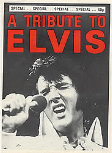 Elvis Presley A Tribute To Elvis magazine UK ELVMAAT274060