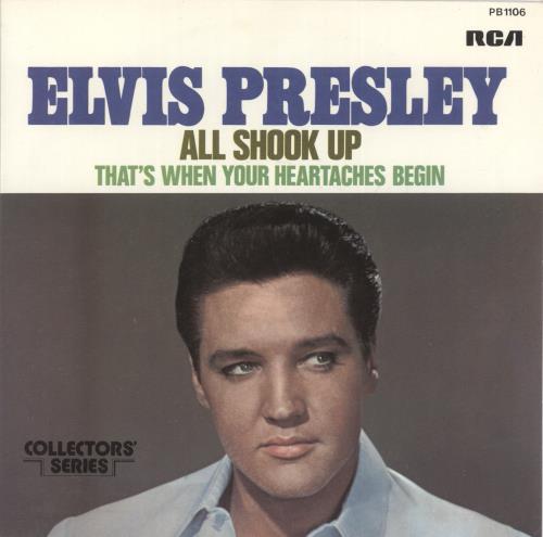 Elvis Presley All Shook Up 7" vinyl single (7 inch record / 45) French ELV07AL892094