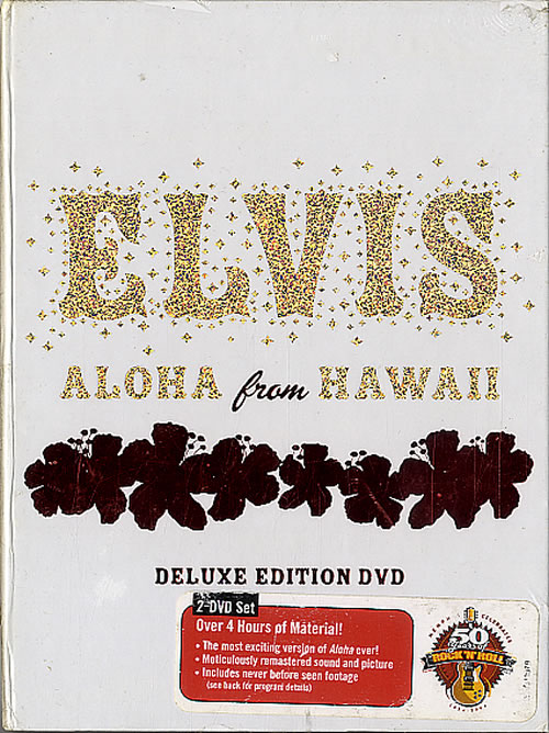 Elvis Presley Aloha From Hawaii - Sealed DVD UK ELVDDAL290408